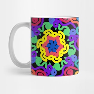 Rainbow pattern Mug